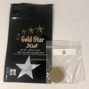 GOLD STAR KIEF | WAFERS | SATIVA BLEND | 1G