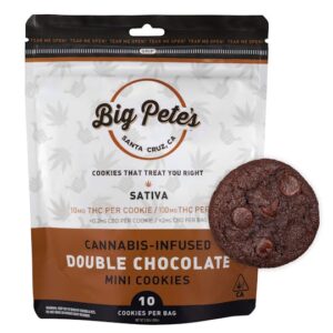 Double Chocolate Cookies Sativa 100mg (10pk)