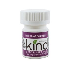 Kind Caps are made with organic coconut oil that has been infused with whole-plant cannabis material.