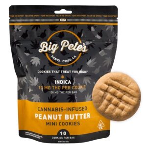 Peanut Butter Cookies Indica 100mg (10pk)