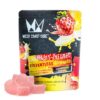 Strawberry Banana Flavored Solventless Gummies - 10x 10mg/gummy