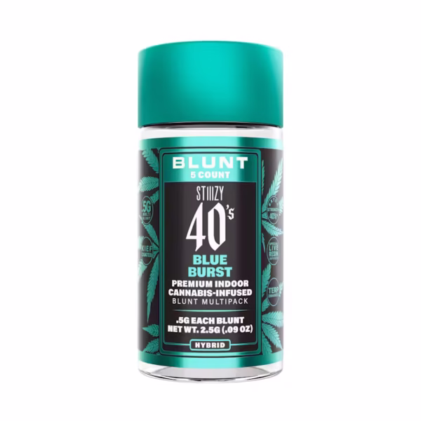 BLUE BURST - .5G 40's Infused Mini Blunt 5 Pack