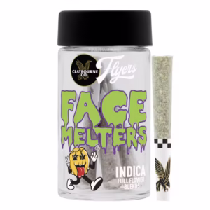 Face Melters Indica (3.5g) - Flyers Blends Pre-Rolls