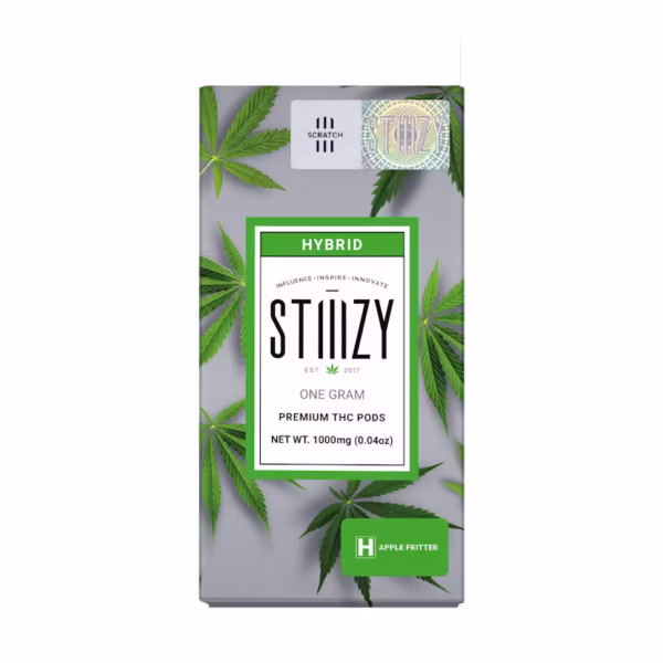 order Vape Cartridge - APPLE FRITTER 1G Original THC Pod - STIIIZY